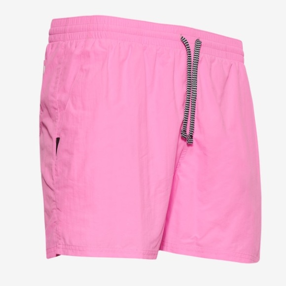 Mens Nike Solid Icon 5" Volley Shorts Pink Size XL - Picture 3 of 4